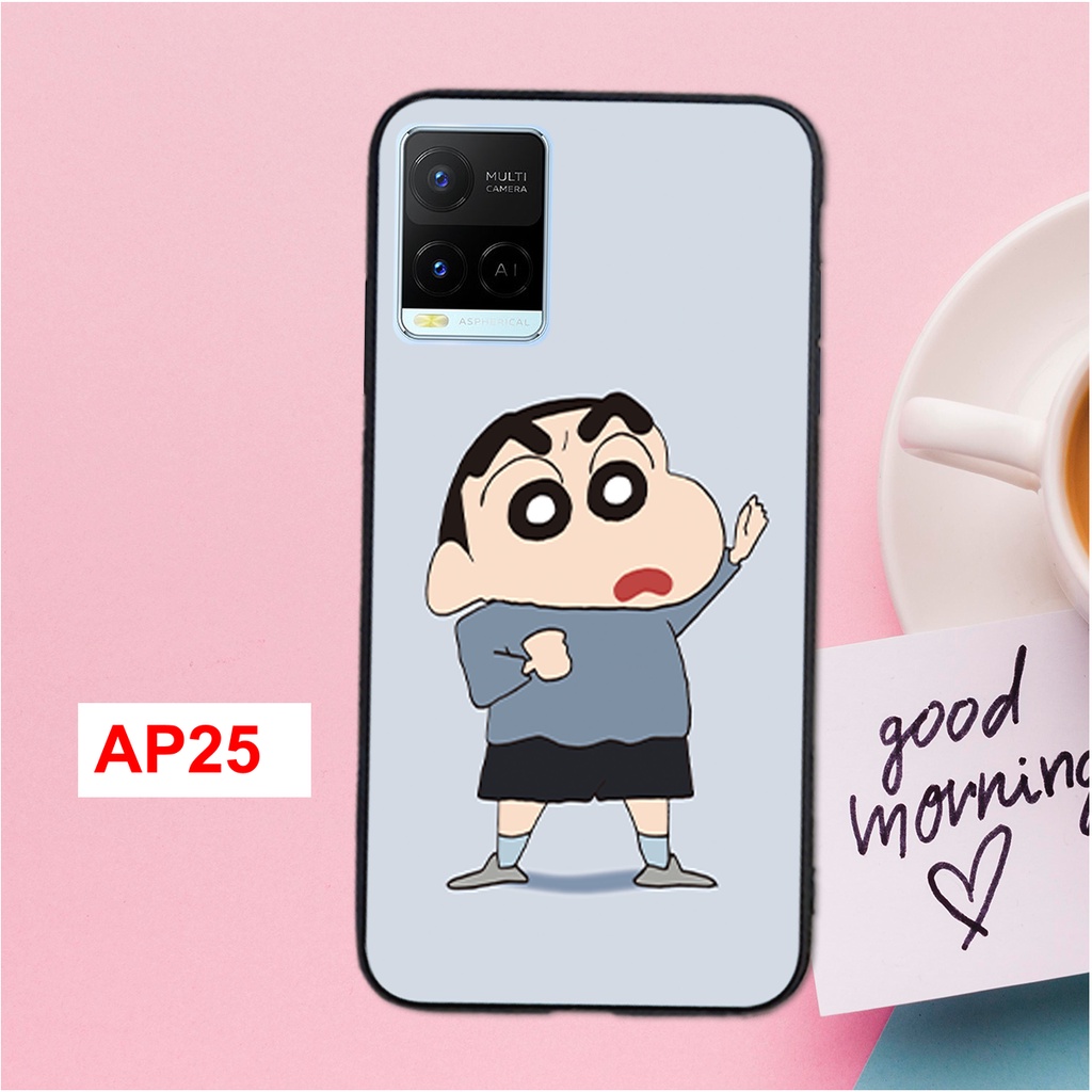 ỐP LƯNG VIVO Y21 -VIVO Y21S-VIVO V21 5G IN MẪU DOREEMON SHIN CỰC ĐẸP CUTE
