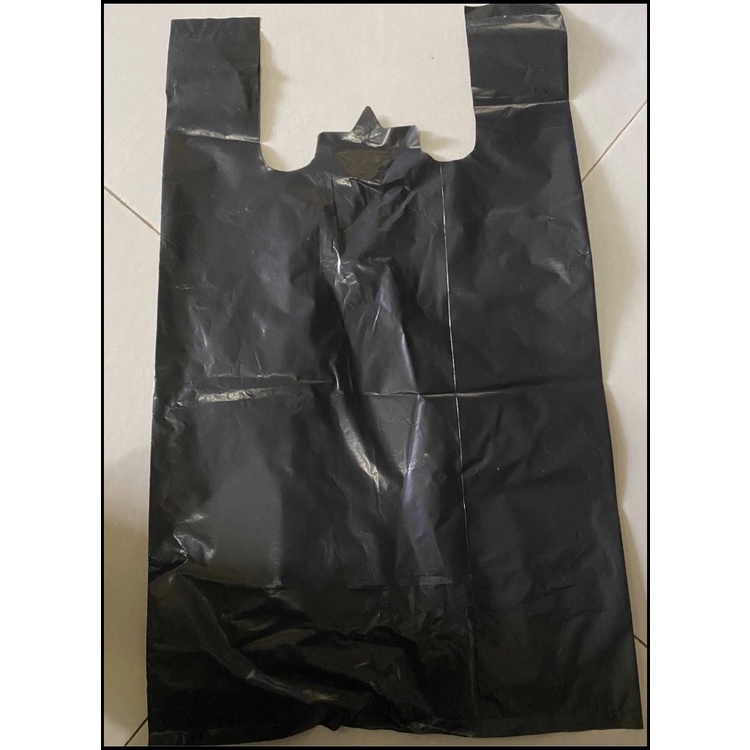 1kg túi nilon, túi xốp, túi đựng rác đựng đồ màu ĐEN có quai nhiều size