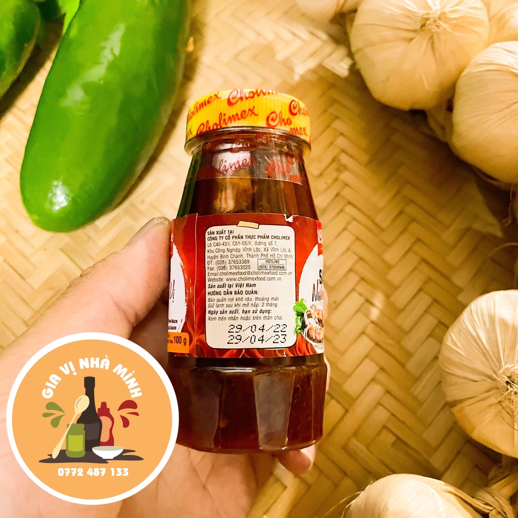 SA TẾ NƯỚNG NGŨ VỊ CHOLIMEX- HỦ 100GR