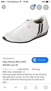 Giầy Patrick xuất Nhật