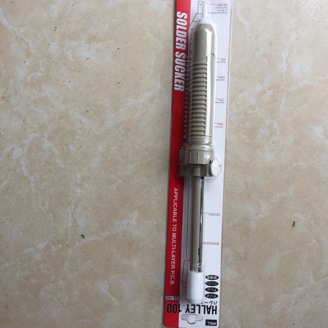 Hút thiếc ghi 100