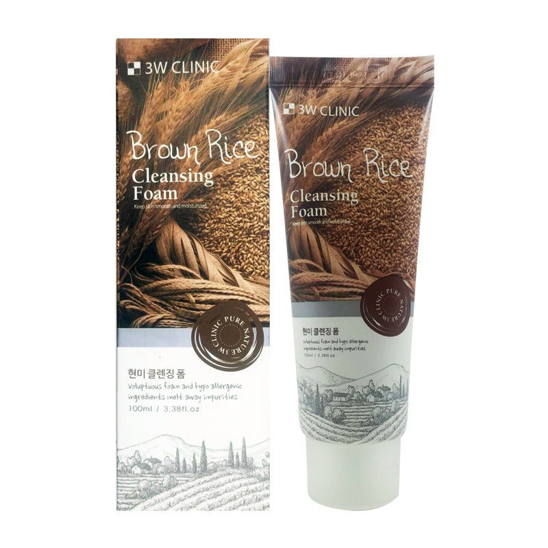 SỮA RỬA MẶT CÁM GẠO 3W CLINIC mẫu mới