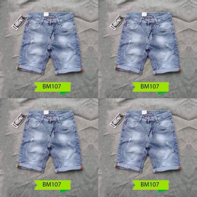[Mã SKAMSALE06 giảm 10% TỐI ĐA 100K đơn 150K] Quần Short Jean , Quần Short Nam Cao Cấp qs 1120 | BigBuy360 - bigbuy360.vn