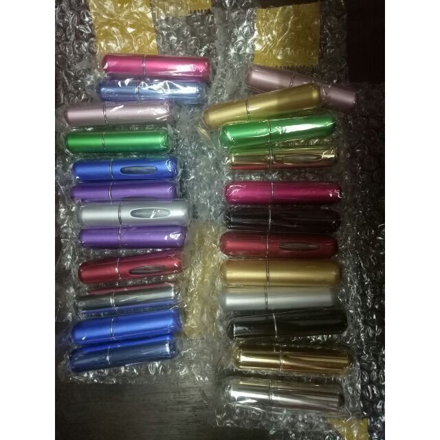 LỌ TRIẾT NƯỚC HOA MINI TỰ TRIẾT VỎ NHÔM CAO CẤP (giao màu ngẫu nhiên)