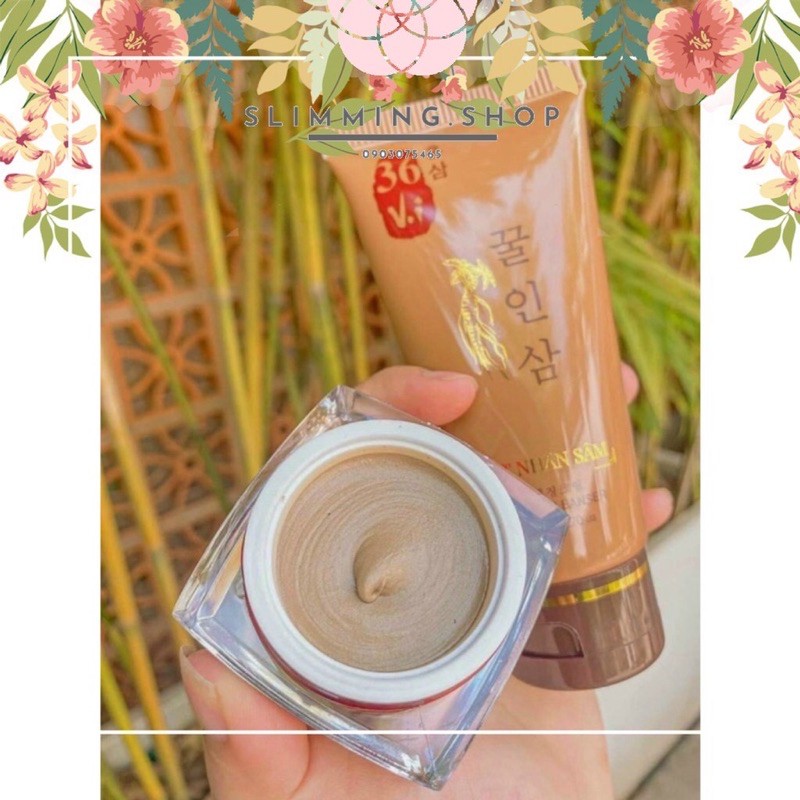 COMBO CAO MỤN LỚN VÀ SỬA RỬA MẶT NHÂN SÂM