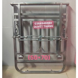 Giá chở hàng | Baga chở hàng xe máy đa năng thông minh 50x70 loại thường không mở cốp