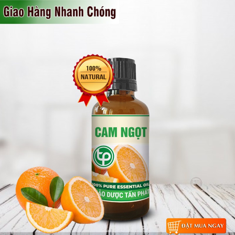 Tinh dầu cam ngọt nguyên chất Taphaco