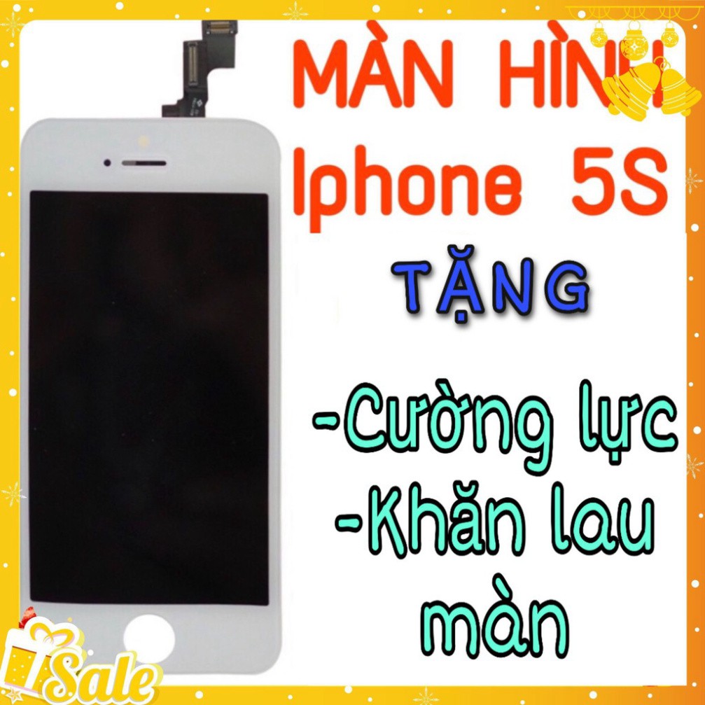 MÀN HÌNH iphone 5s/5se zin bóc máy,tặng cường lực