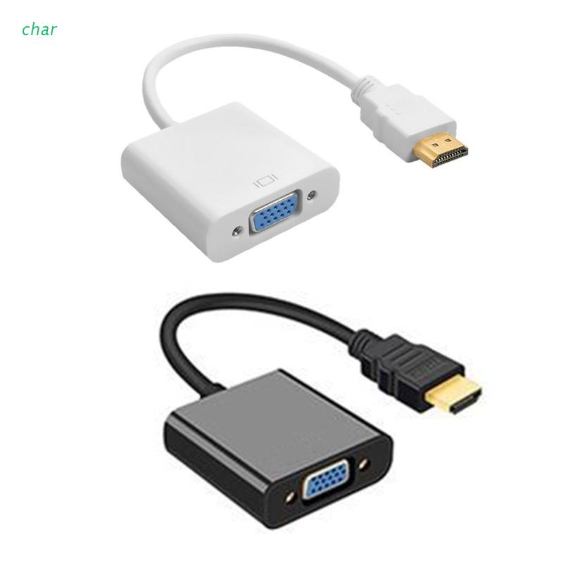 Đầu Chuyển Đổi Từ Cổng HDMI Sang Cổng VGA Dành Cho Laptop TV Máy Chiếu
