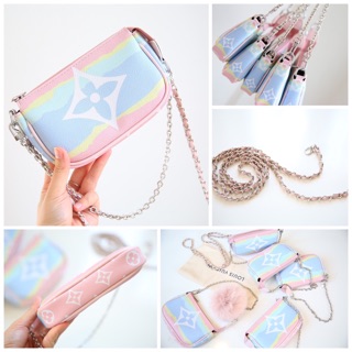 Túi Lv Pochette Escale Mini Cầu Vồng