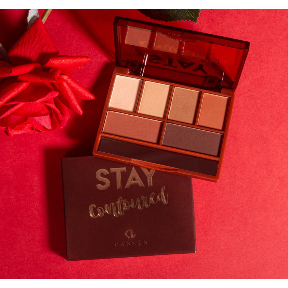 Bảng Phấn Mắt 7 Ô CANLEN STAY CONTOURED 🍑 Chính Hãng Nội Địa | BigBuy360 - bigbuy360.vn