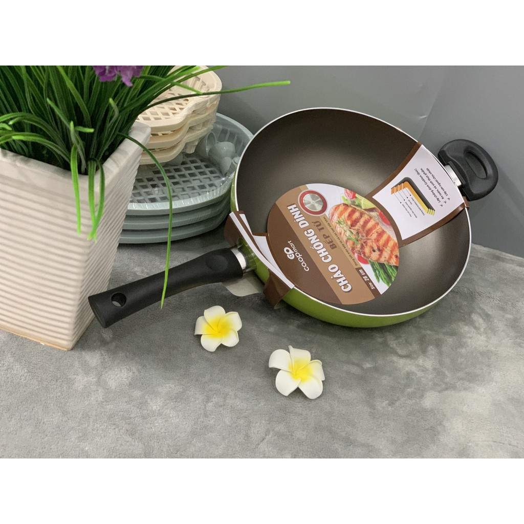 Chảo Chống Dính Bếp Từ hàng Co.op 28cm