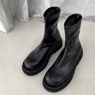 (sẵn 37trắng  )Boot ngắn 25 cm  da mềm