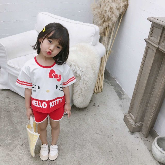 Set Bộ Hello Kitty cho bé gái