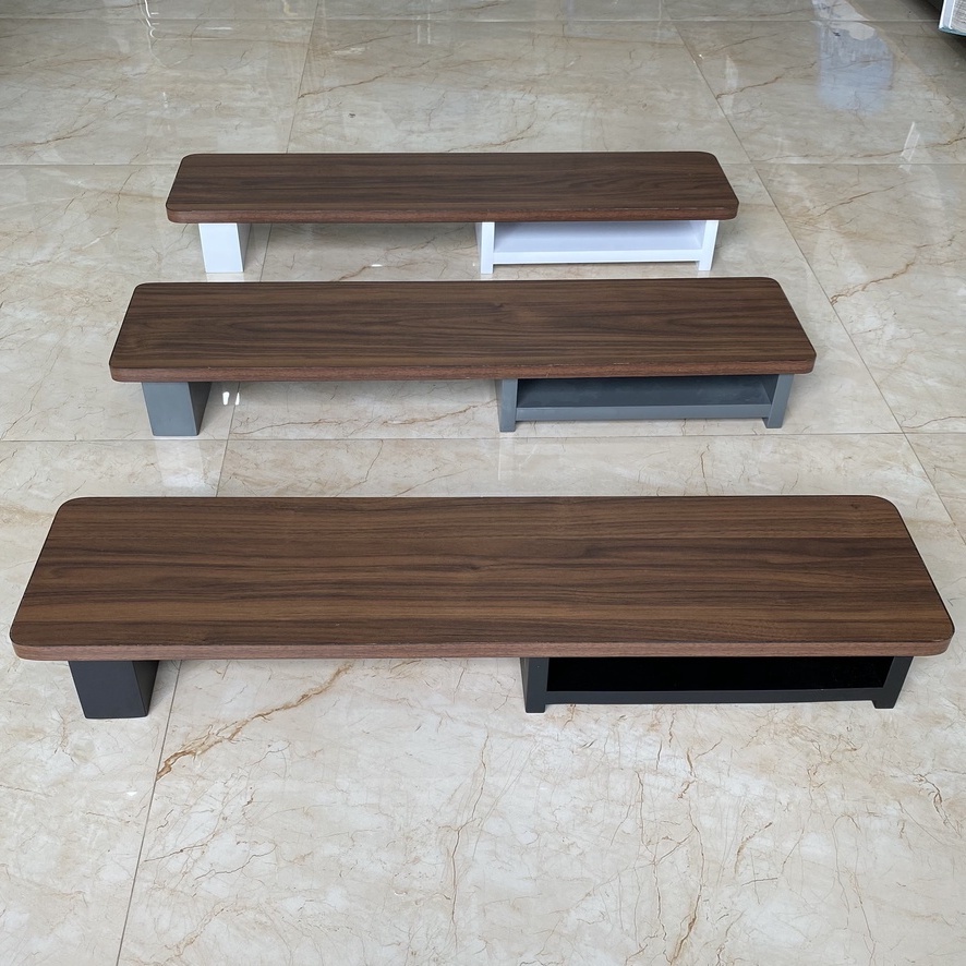 Kệ Kê Màn Hình Máy Tính IKEADESK.VN Chất Liệu Gỗ MDF Phủ Melamine Cao Cấp
