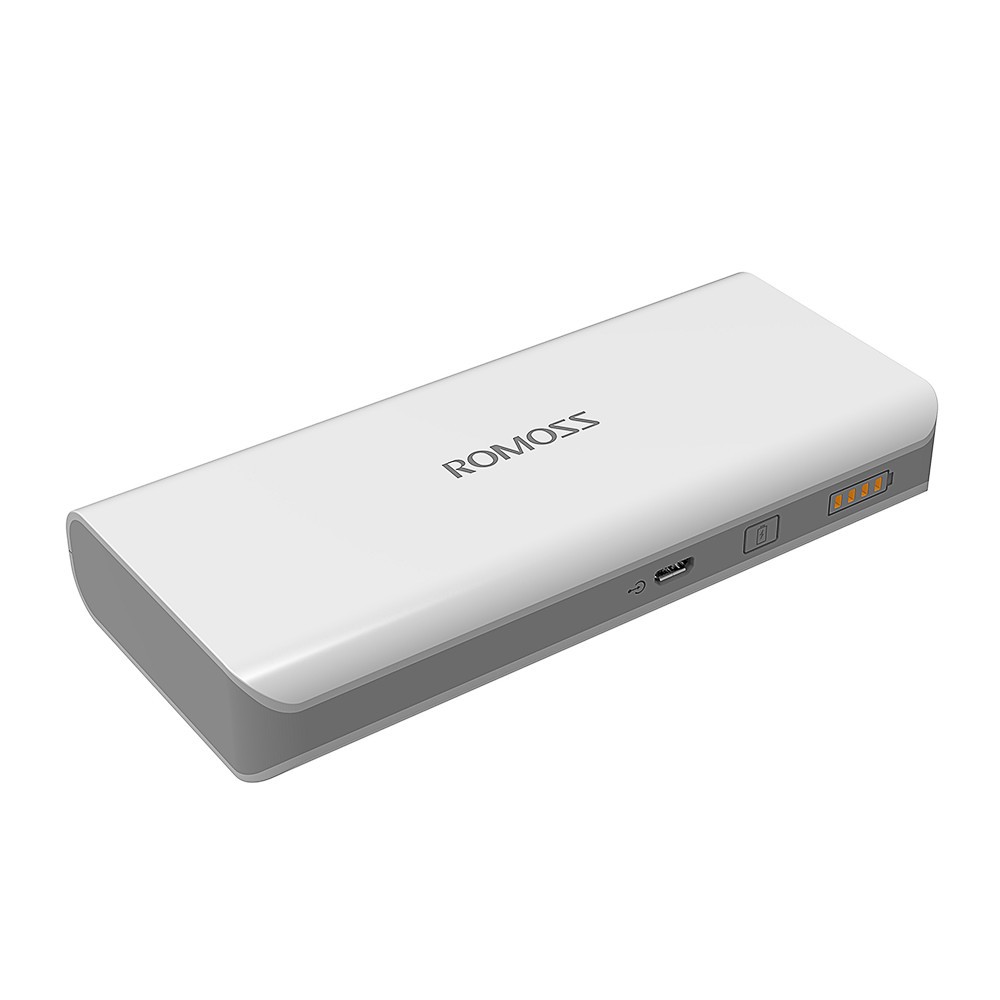 Pin sạc dự phòng 10000mAh Solo 5 Romoss (Trắng) - Hãng phân phối chính thức