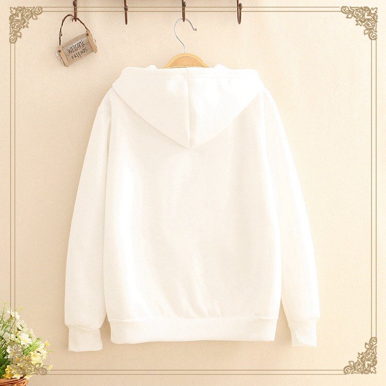 Áo Nỉ Hoodie Nam Nữ Thỏ Plè Unisex Cực Hot Bền Màu 1Kenz