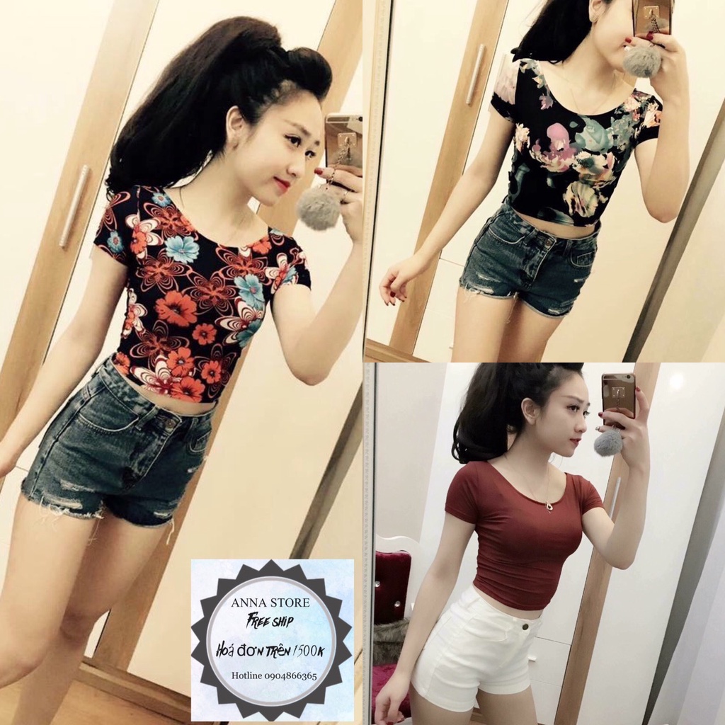 Áo Hoa Nữ Anna Store Sang Chảnh