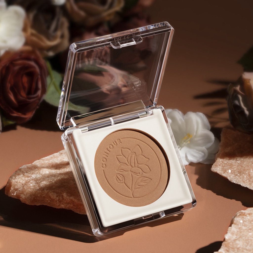 Hộp Phấn Tạo Khối 3.7G Dễ Pha Trộn Màu Nâu Đất Dành Cho Nữ