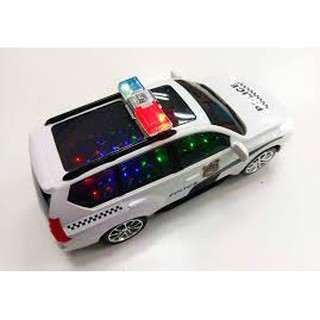 (KÈM PIN) Xe ô tô cảnh sát có đèn nhạc, phát nhạc, DO CHOI XE POLICE DUNG PIN PHAT NHAC CO DEN, GIẢM CỰC SỐC