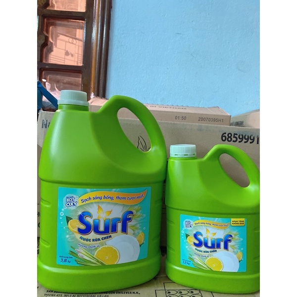 Nước rửa chén Surf 3,6kg hương chanh sả