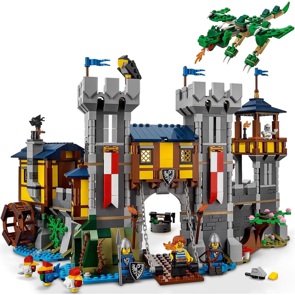 Bộ lắp ráp Lâu Đài Thời Trung Cổ - LEGO Creator 31120 Medieval Castle