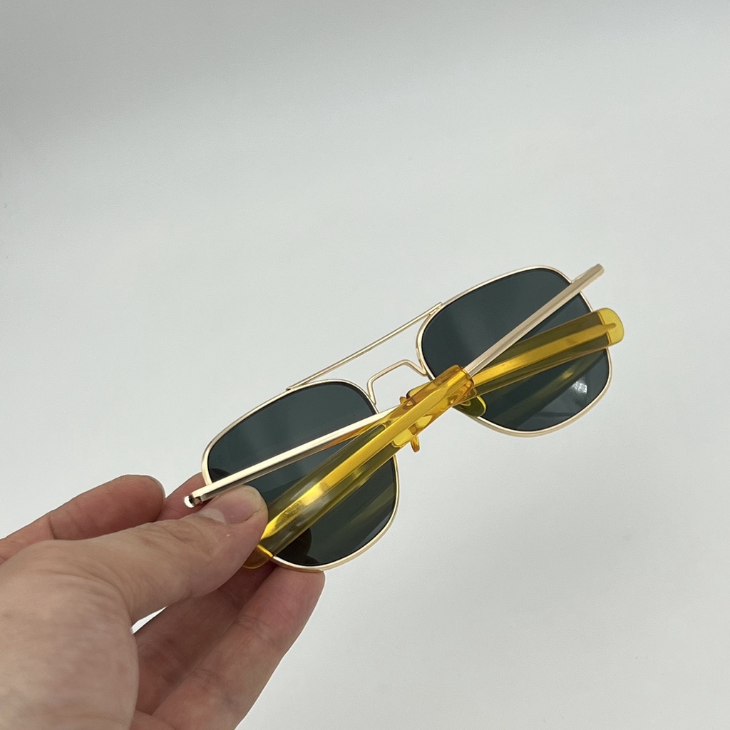 Kính bãi cơn USA ⚡ CỰC CHẤT ⚡ Kính cơn bãi usa mạ vàng 1/10/12k , 3 màu cực phong cách