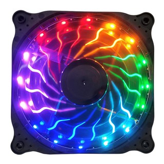 [Thanh lý bỏ mẫu] Quạt tản nhiệt máy tính, Fan Coolmoon RGB, led tĩnh, kích thước 12cm Coolmoon