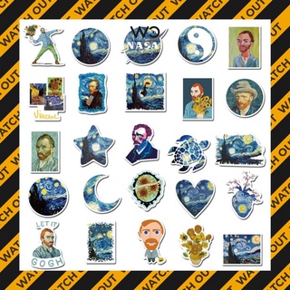 Set 40/50 stickers Van Gogh | WatchOut