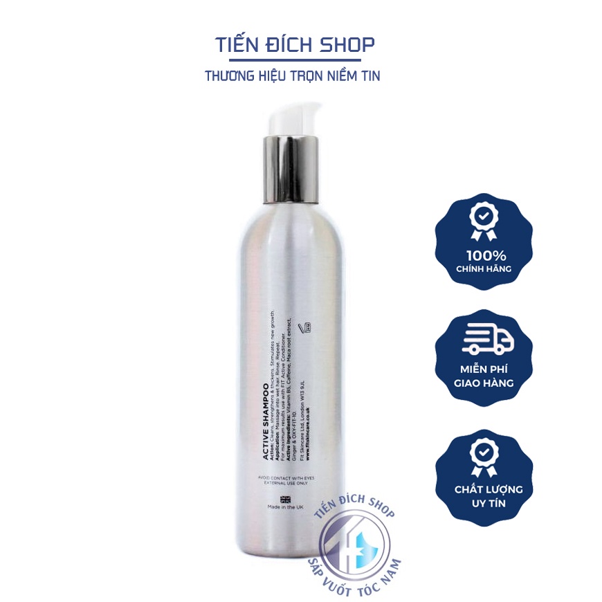 Dầu gội đầu Fit Active Shampoo 250ml chính hãng