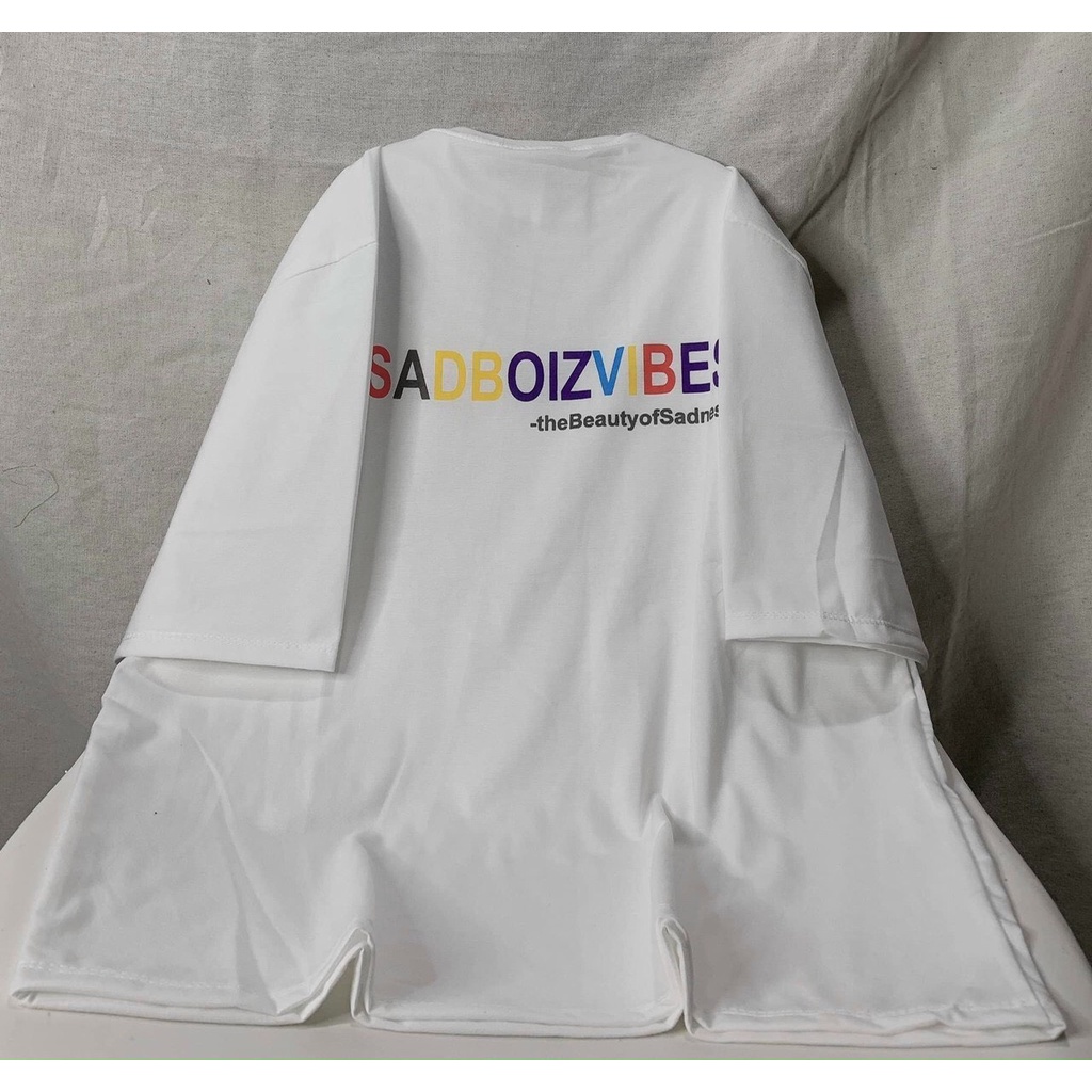 ÁO THUN UNISEX NAM NỮ ĐỀU MẶC ĐƯỢC FORM RỘNG CHẤT VẢI TICI XỊN KIỂU DÁNG XÌ TEEN SADBOI