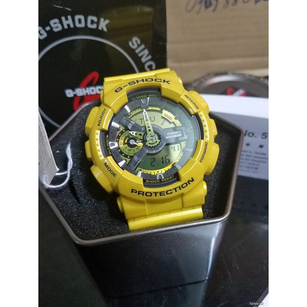 Đồng hồ nam casio G-Shock GA-110DC - phiên bản giới hạn chống nước 20ATM chống va đập - bảo hành 12 tháng quốc tế