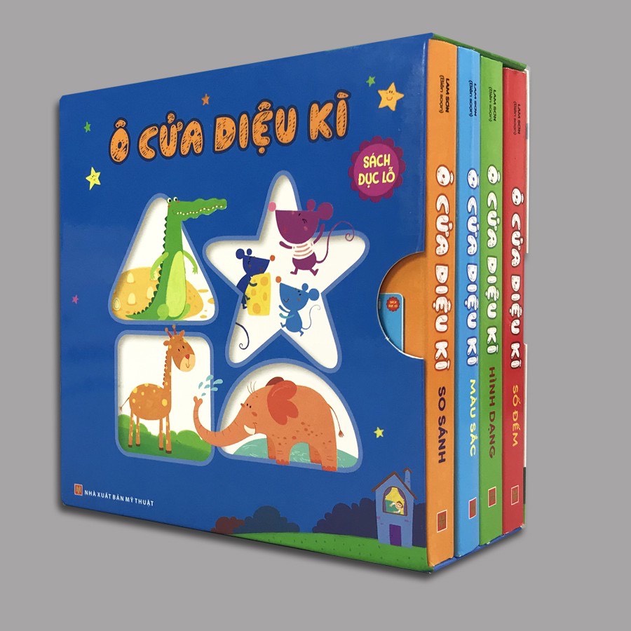 Combo Sách Đục Lỗ - Ô Cửa Diệu Kì (4 quyển)