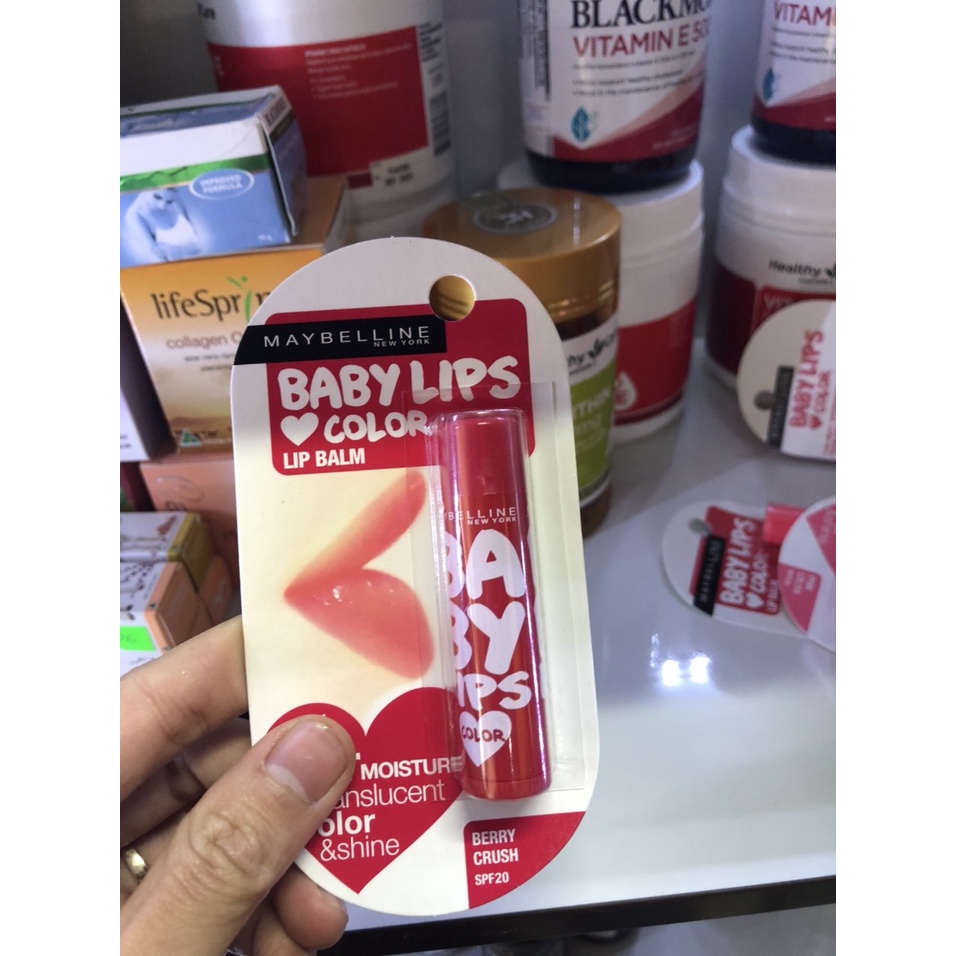 Son Dưỡng màu Maybelline Baby Lips SPF20
