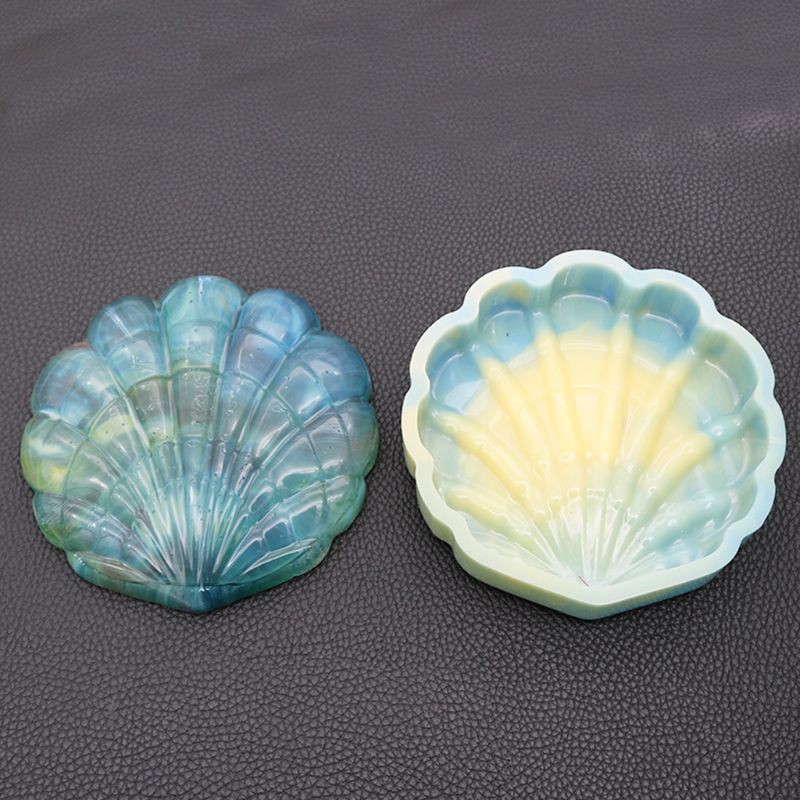 Khuôn Silicone Làm Đồ Trang Sức Hình Vỏ Sò