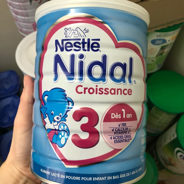 Sữa bột Nidal 3 800gr