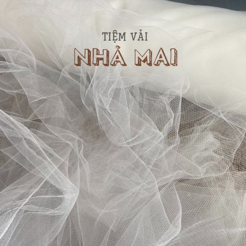 ✨SIÊU RẺ✨Lưới Tutu Trắng Phồng Xốp