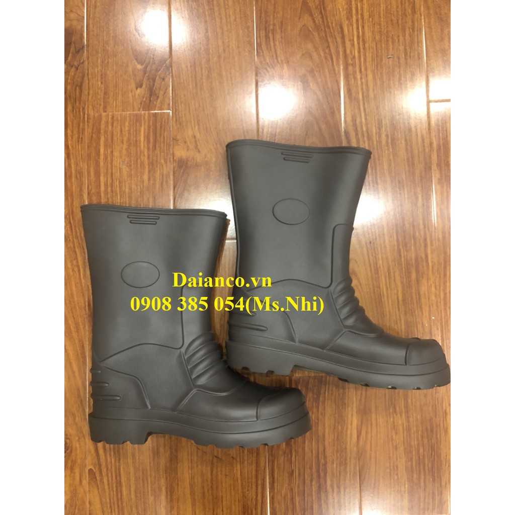 Ủng Xốp Màu Nâu Siêu Nhẹ Chống Thấm Nước Hãng VAC - Đầy đủ Size- Hình Thật | BigBuy360 - bigbuy360.vn