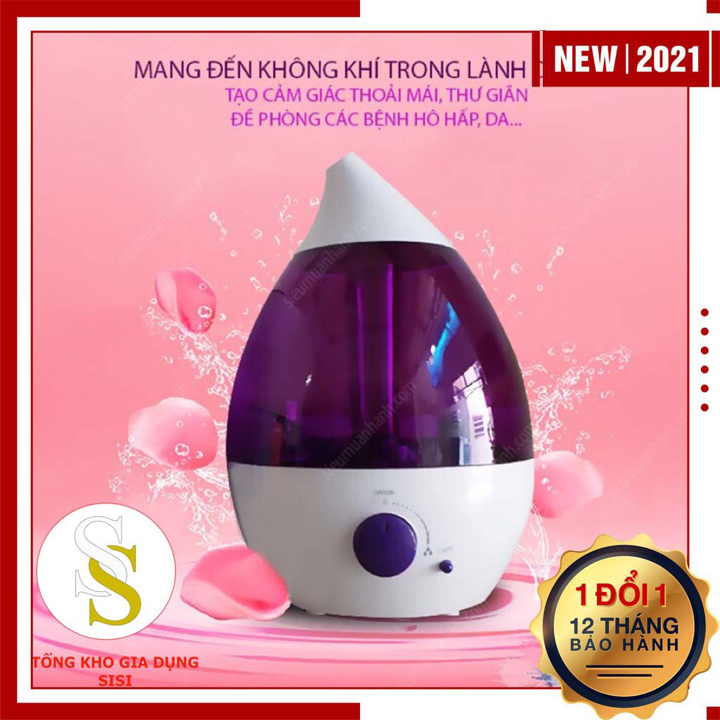 [BH 12 tháng] Máy Phun Sương Tạo Ẩm Hình Giọt Nước Magic Bullet RR-H820,sản phẩm chính hãng