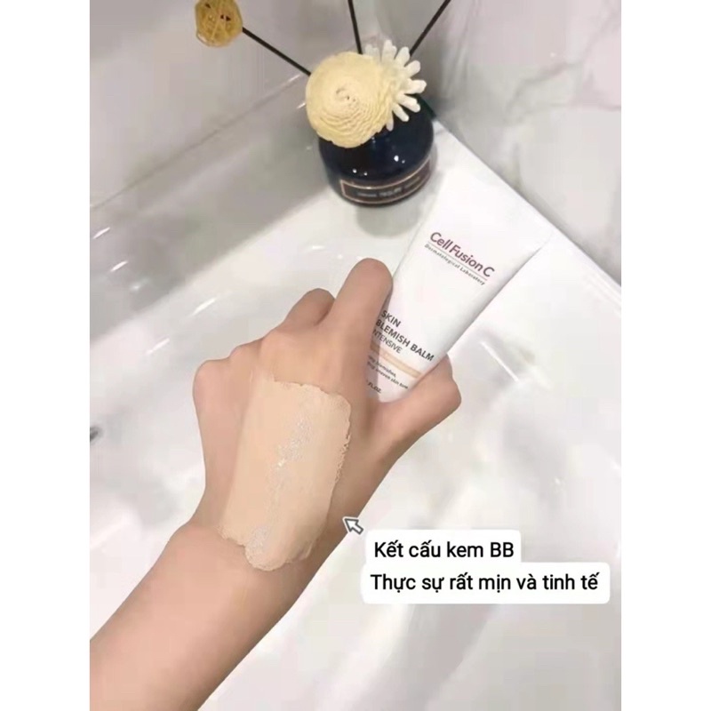 (Minisize 10ml) Kem nền Trang Điểm Dưỡng Da Cell Fusion C Skin Blemish Balm Intensive