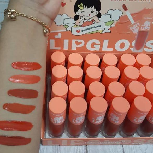 (Hàng Mới Về) Set 6 Son Môi Kiss Beauty Ngọt Ngào No.70056-03 Per | BigBuy360 - bigbuy360.vn
