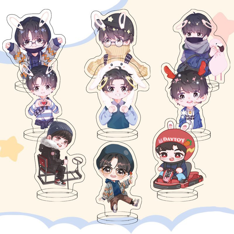 (1 cái) Mô hình MINI standee BÁC QUÂN NHẤT TIÊU Tiêu Chiến Vương Nhất Bác mica trong acrylic trần tình lệnh