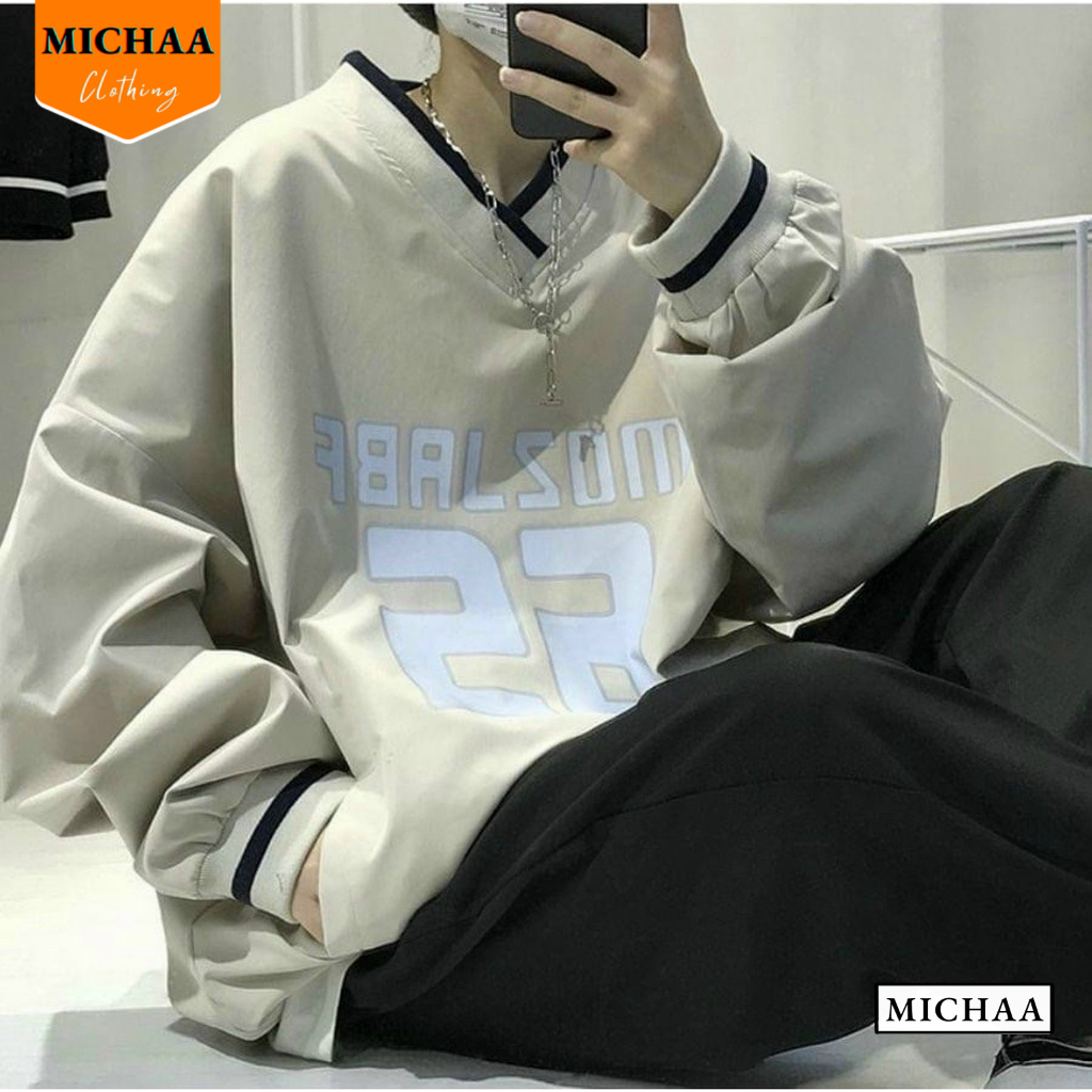 Áo Sweater Nỉ MOZ LABF Nam Nữ Form Bomber Hình In, Áo khoác nỉ mặc đẹp - MICHAA