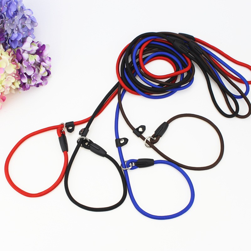 Dây Xích Thú Cưng Sợi Nylon Bện Điều Chỉnh Được