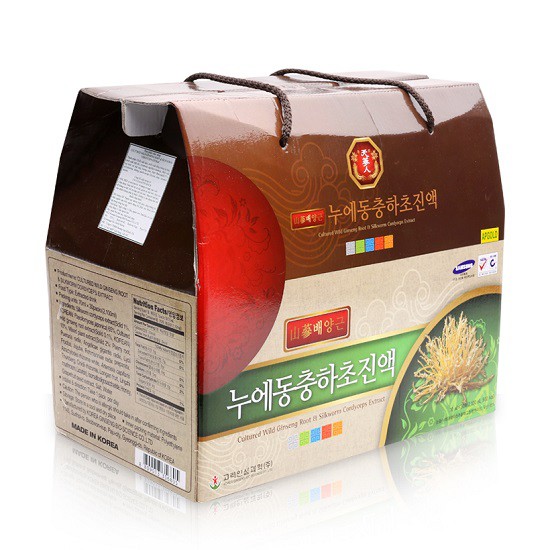 - Tinh Chất Đông Trùng Hạ Thảo quai xách 30 gói x 70ml