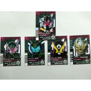 COMBO 4 THẺ TIME KAMEN RIDER TẶNG THẺ ZI-O II