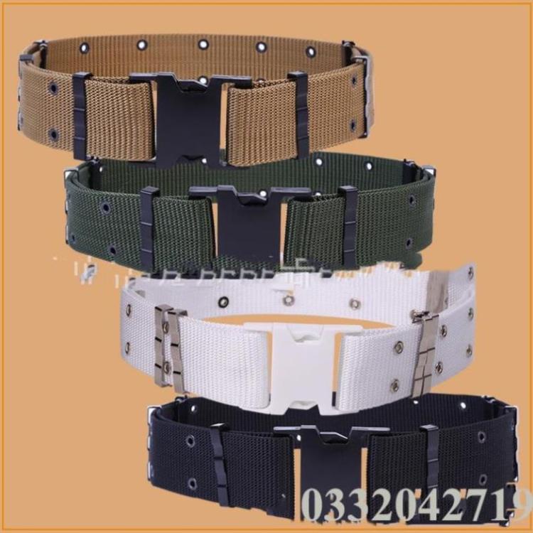 Đại Lưng Chiến Thuật Vải Dù Quân Đội - Thắt Lưng Nam Đa Năng Tiện Lợi Cao Cấp Xịn ! !