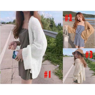 Áo khoác Cardigan dệt kim thiết kế quyến rũ cho nữ
