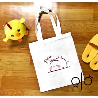 [Kèm ảnh thật] Túi tote thỏ Molang