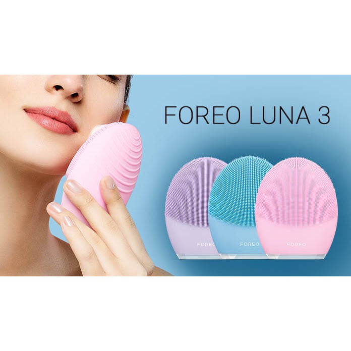 Máy rửa mặt Foreo Luna Full bản 1/2/3/Mini 2 (có bill mua hàng chính hãng)